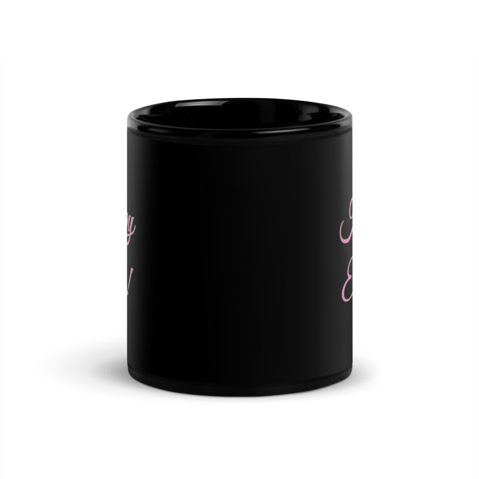 Happy Easter Mug (Black) - Image 3