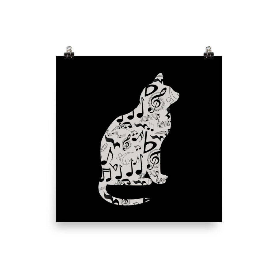 Music Musical Cat Musician  Photo paper poster - Image 5
