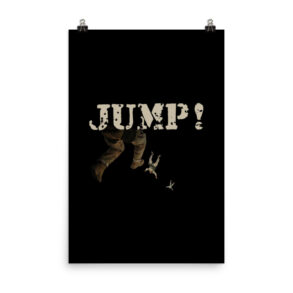 Military Jump Paratrooper Skydive - Skydiving Photo paper poster