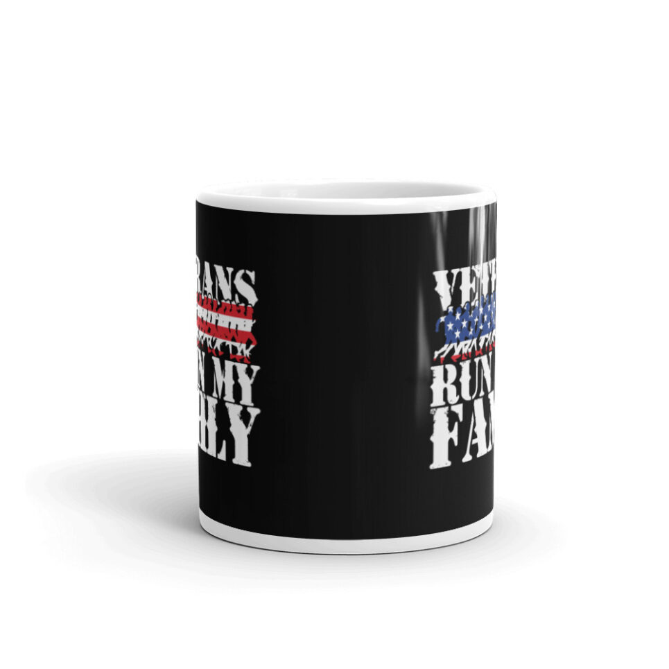 Veterans Run in My Family Coffee Mug - Image 3