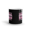 Military Whiskey Tango Foxtrot Pink Camo White glossy mug - Image 3