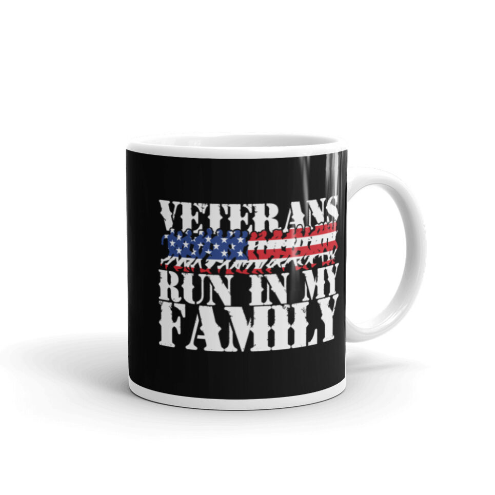 Veterans Run in My Family Coffee Mug